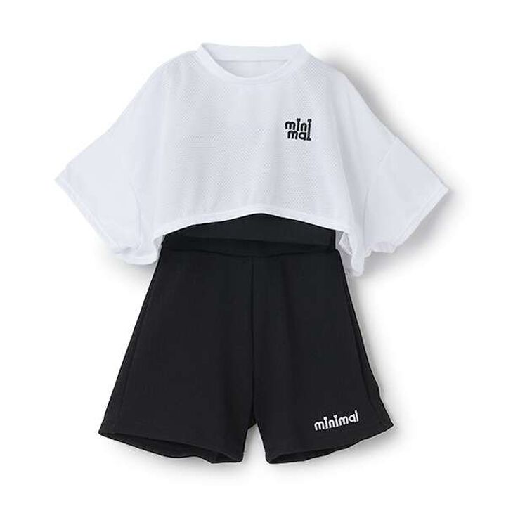 [UV Protection/SWIM] T-Shirt, Tankini, and Bottom 3-Piece Set,Black, medium image number 19