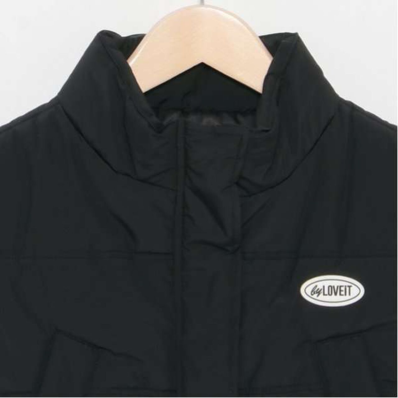 Short Padded Vest,Ivory, large image number 7