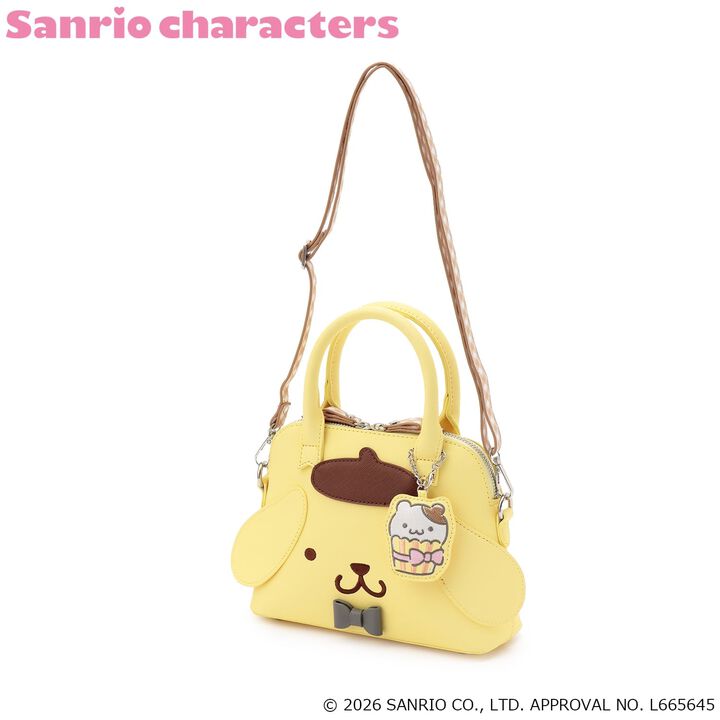 [Pompompurin] Boston Shoulder Bag,Yellow, medium image number 9