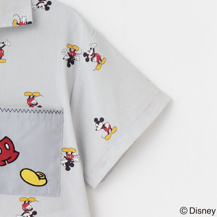 [Disney] 開領短袖襯衫,土耳其藍, medium image number 10