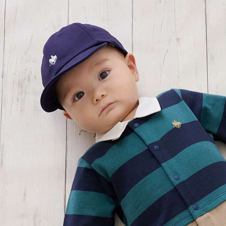 [POLO BCS] Embroidered Cap (Baby Size),Red, medium image number 16