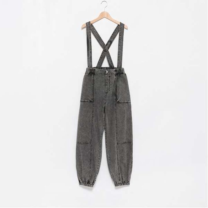 LTXC - Loose Joggers with Suspenders,Blue, medium image number 2