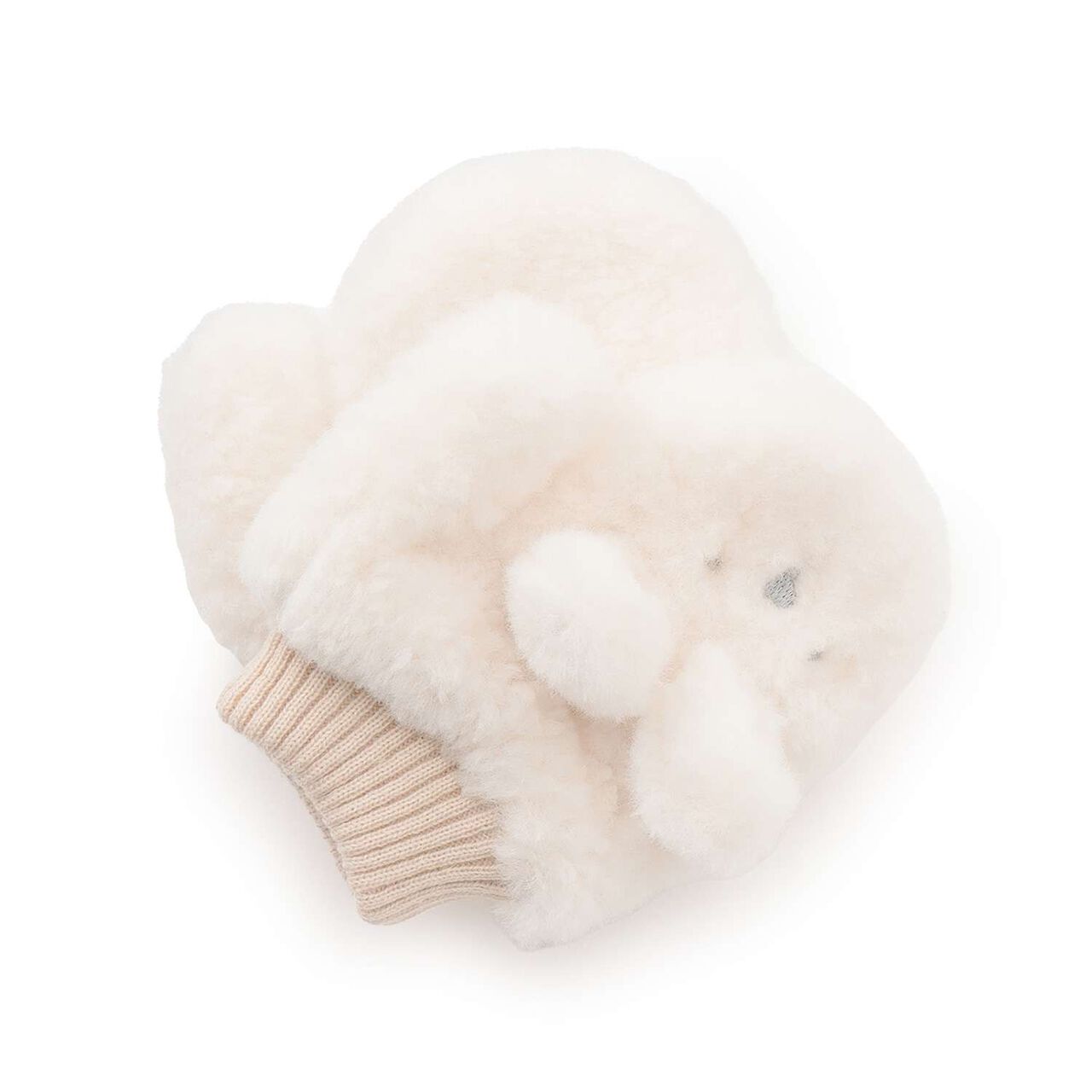 Puputete Mittens,Ivory, large image number 4