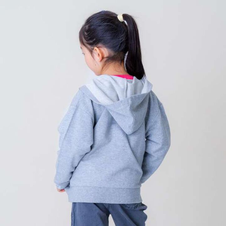 Mini Fleece Zip Parka,Top gray, medium image number 17