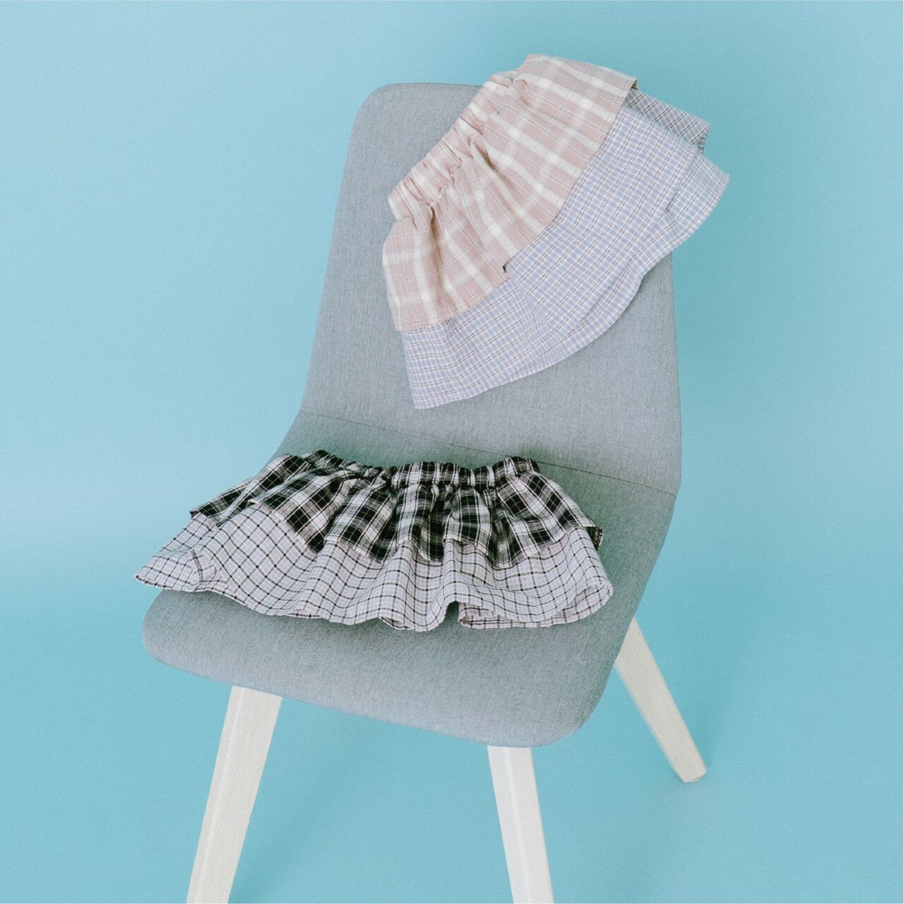 Peplum Frill Belt,Beige, large image number 9