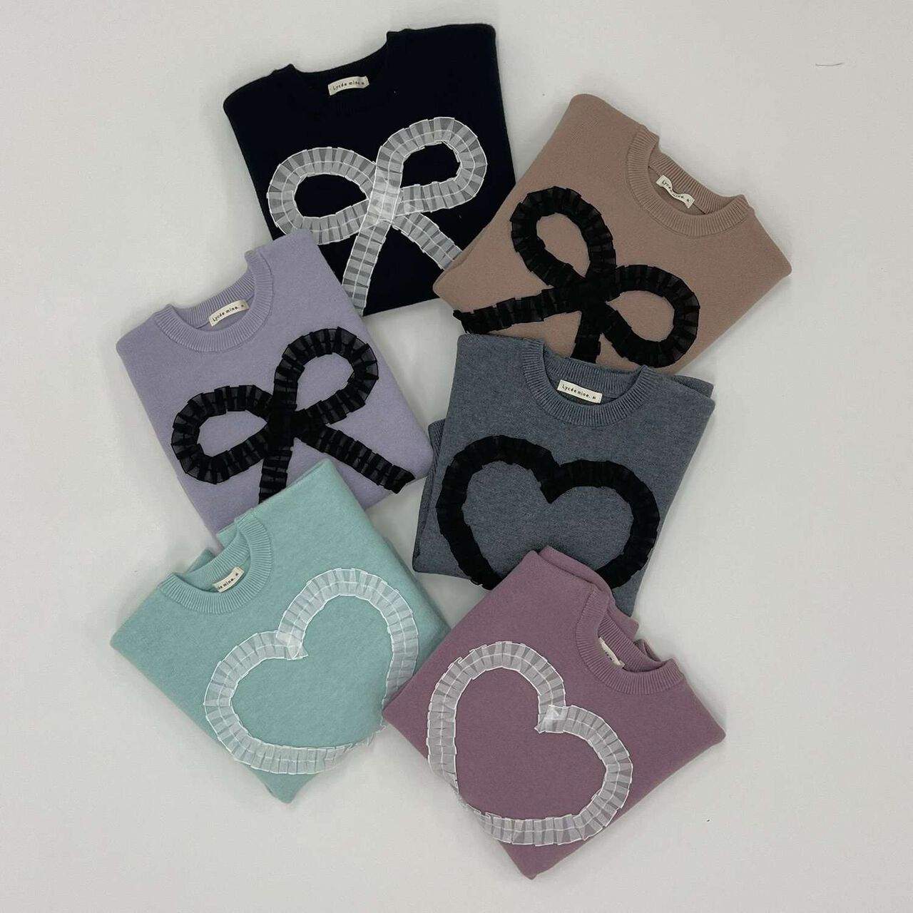 Marshmallow Comfort Machine Washable Heart & Ribbon Assortment Sweater,Emerald green, large image number 17