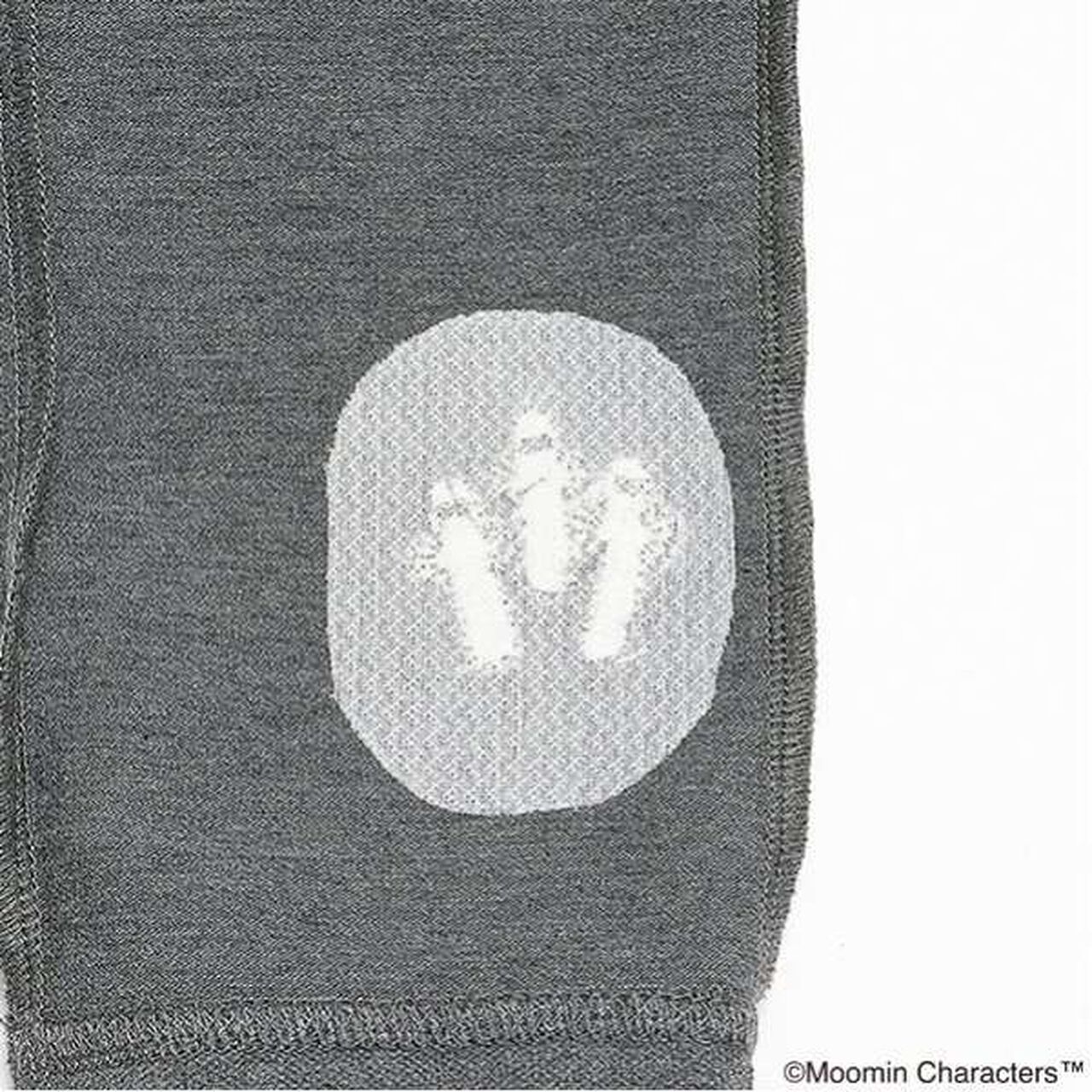 [MOOMIN] Moomin House Long-Length Leggings,Charcoal gray, large image number 17