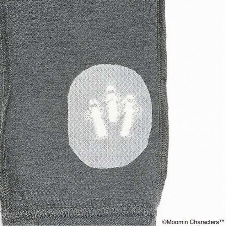 [MOOMIN] Moomin House Long-Length Leggings,Charcoal gray, medium image number 17