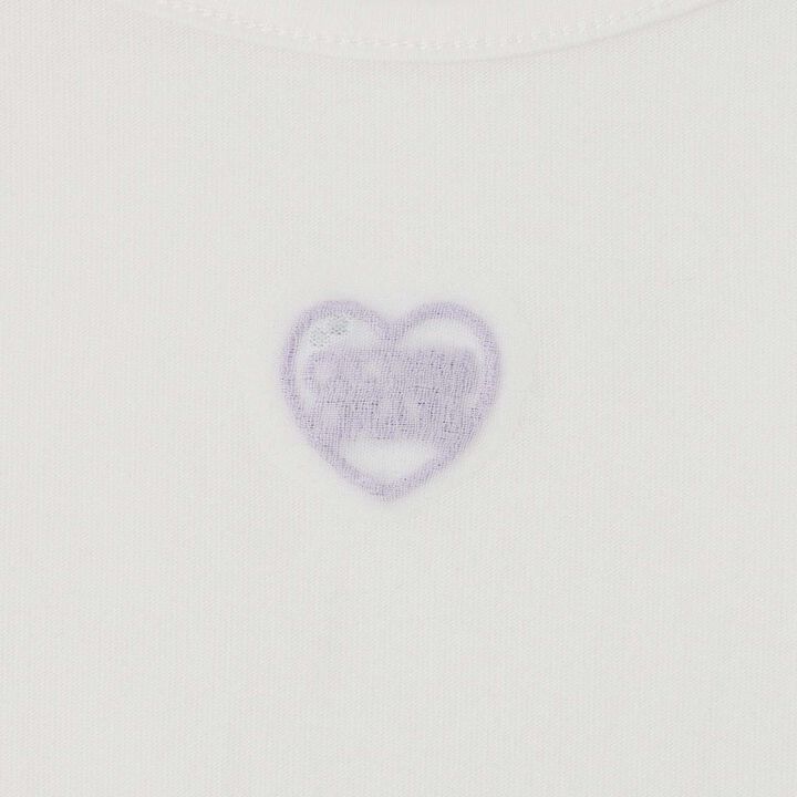 Half-Zip Pullover & Hem Frill Short-Sleeve T-Shirt Set,Lavender, medium image number 12