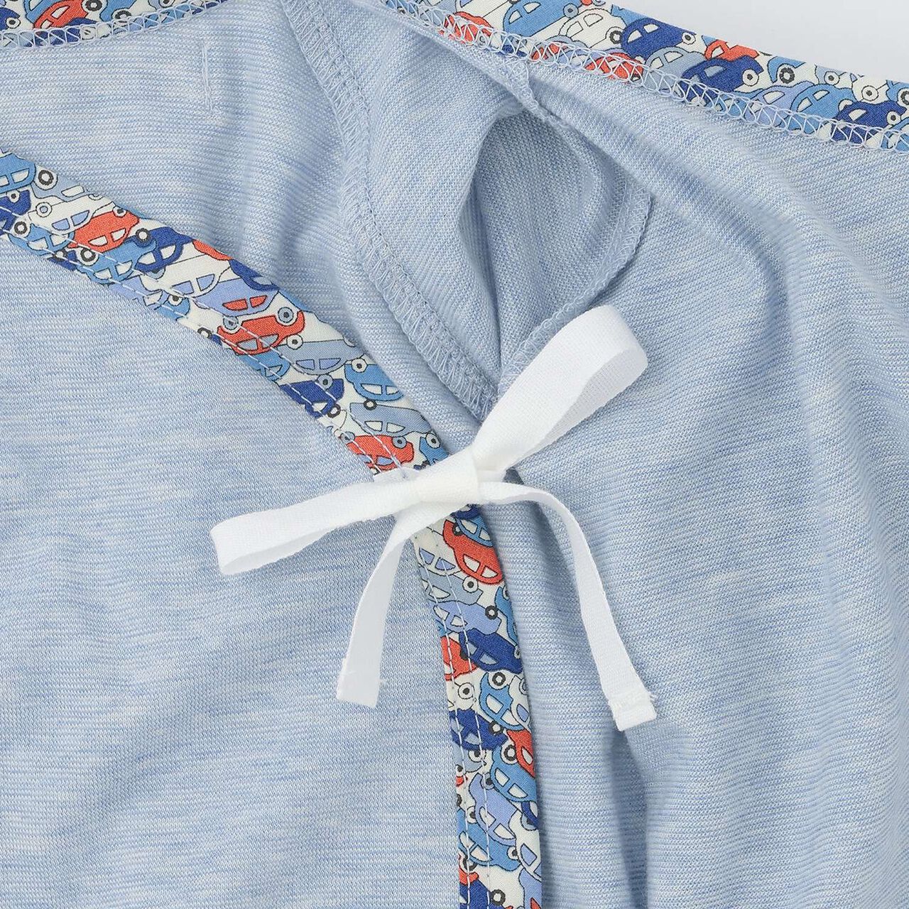 Liberty Cars Organic Newborn Wear [Made in Japan],Blue, large image number 5