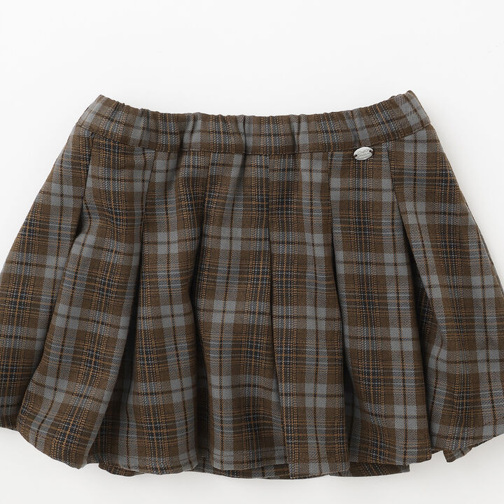 Pleated Skirt-Pants,Gray, medium image number 9
