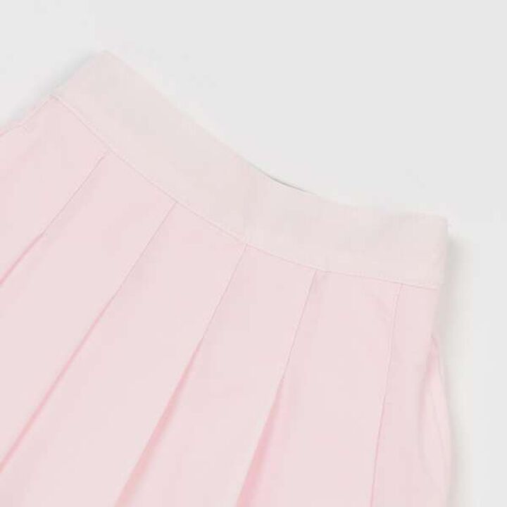 Reebok Logo Pleated Skirt Shorts,Light pink, medium image number 12