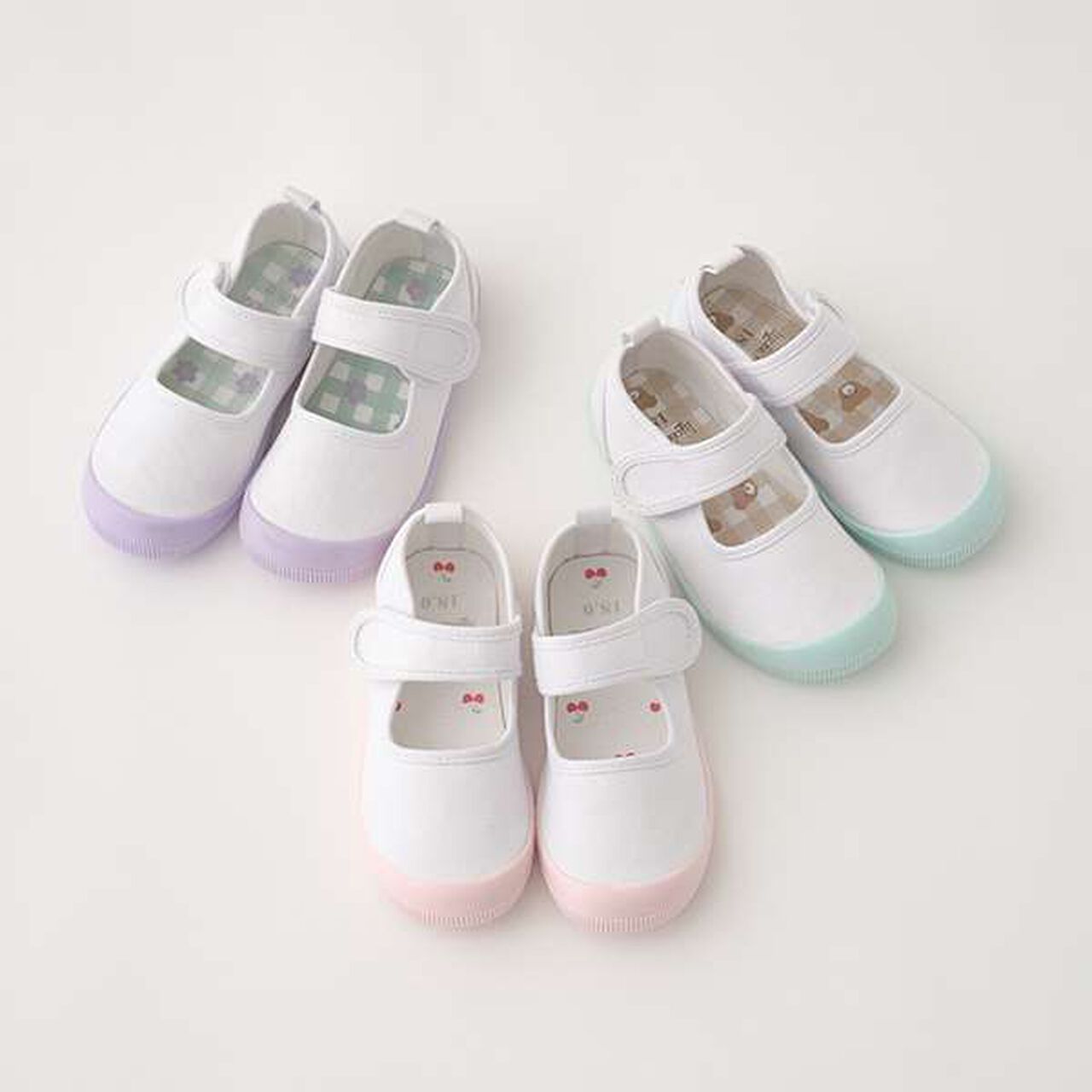 Easy-to-Wear Indoor Shoes [Paka-Open Design],Light pink, large image number 1