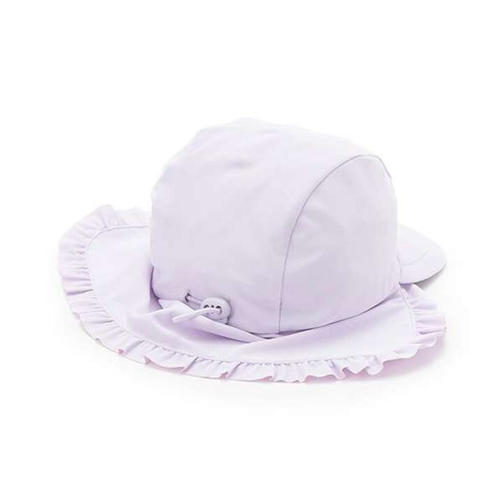 [SWIM] Frill Cap with Sunshade,Light pink, medium image number 1