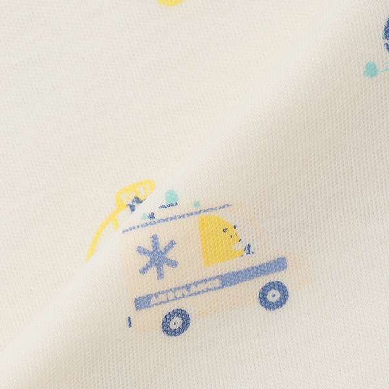 Animal Drive Overalls Suit,Pearl white, large image number 2