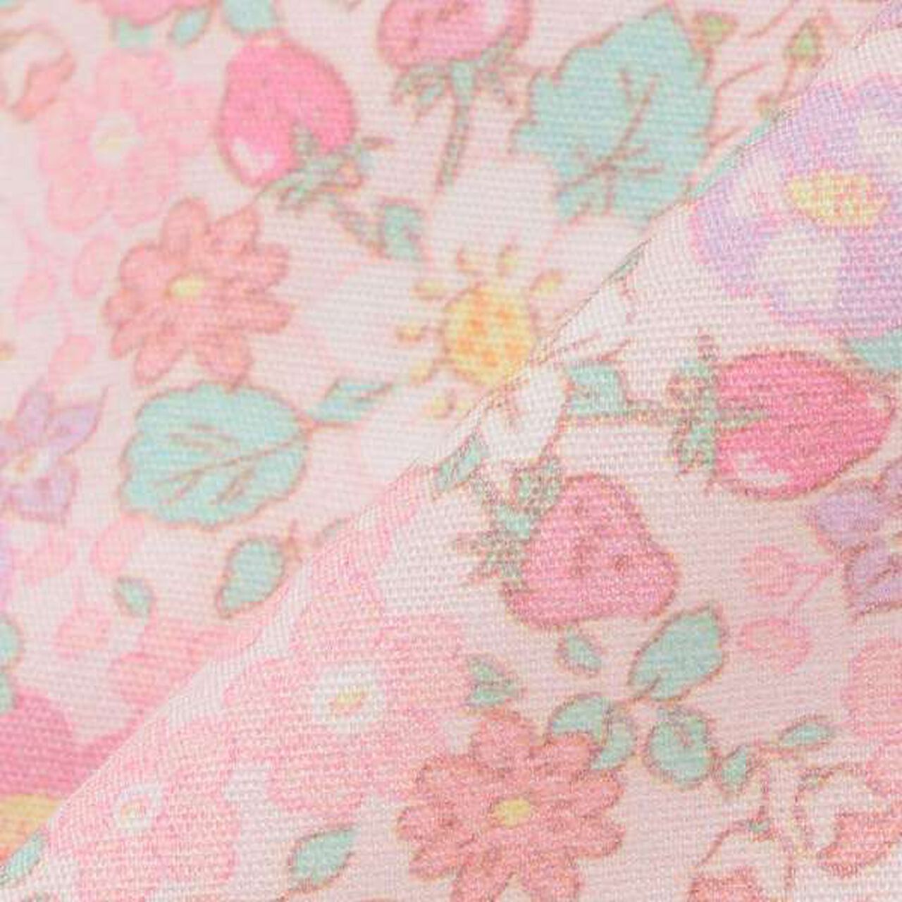 Sanrio Tuck Pleats Culottes,Sax blue, large image number 4