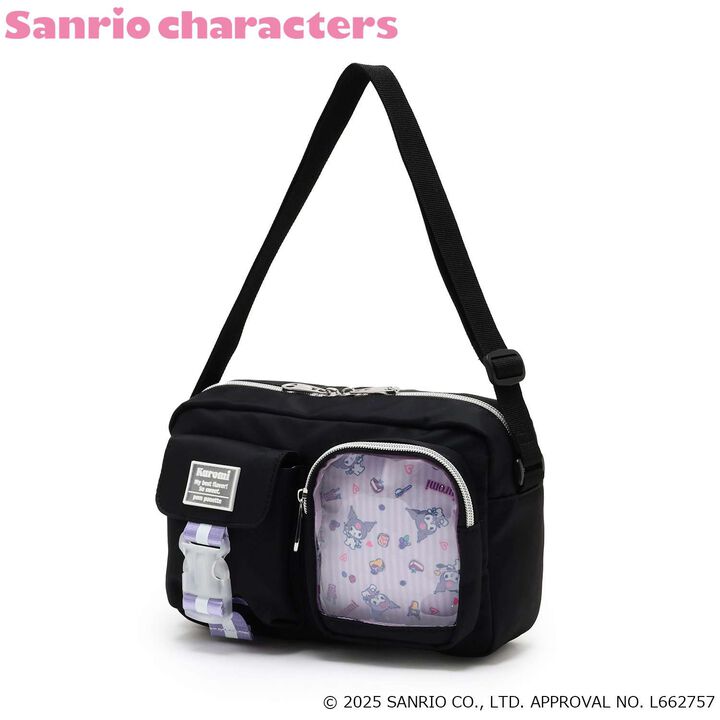 My Melody / Kuromi Casual Shoulder Bag,Light pink, medium image number 10