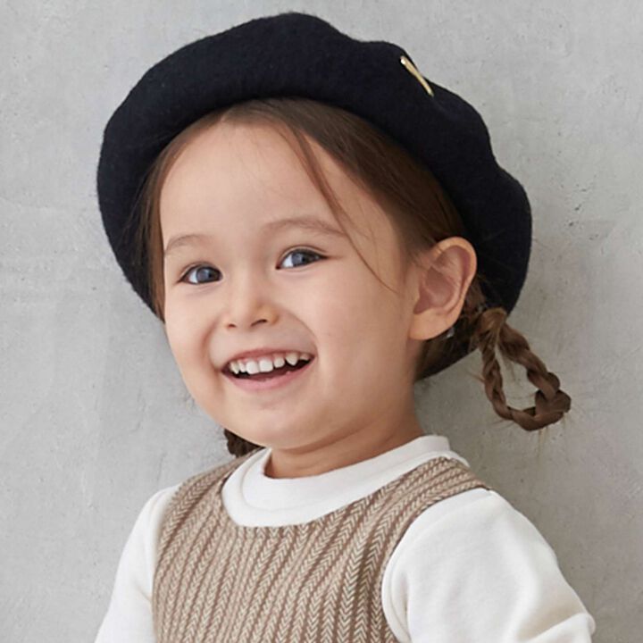 Beret Hat,Black, medium image number 0