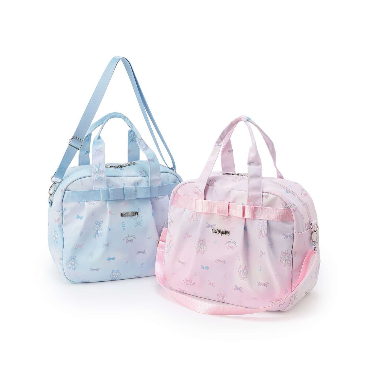 [Ballet] Ballet Pattern Boston Bag, Approx. 13L Capacity,Pink, large image number 3