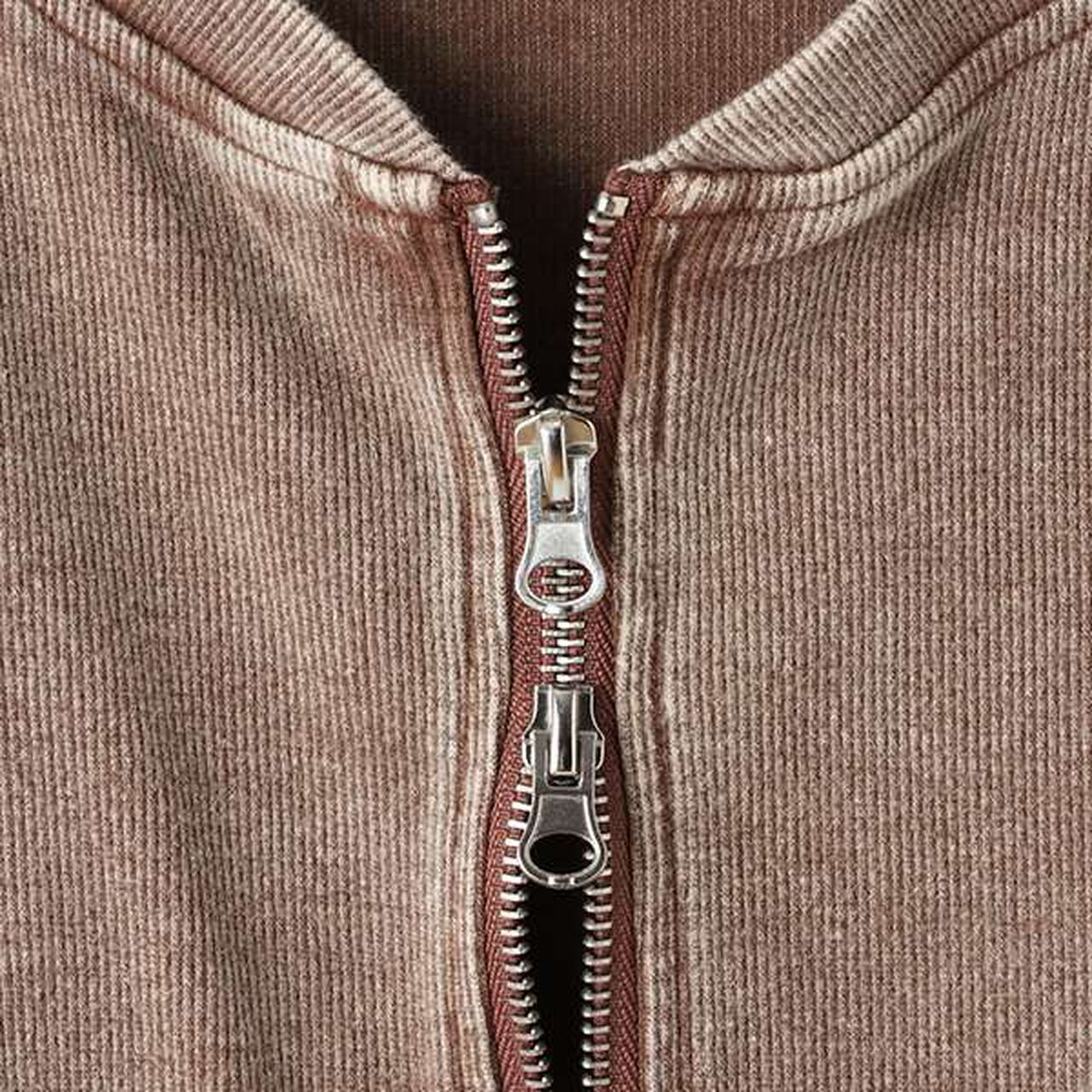 W Zip Tereko Cardigan,Off white, large image number 8