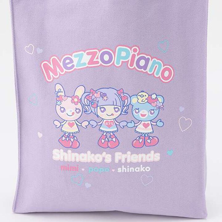 [Shinako-chan x Mimi Popo] Tote Bag,Lavender, medium image number 10