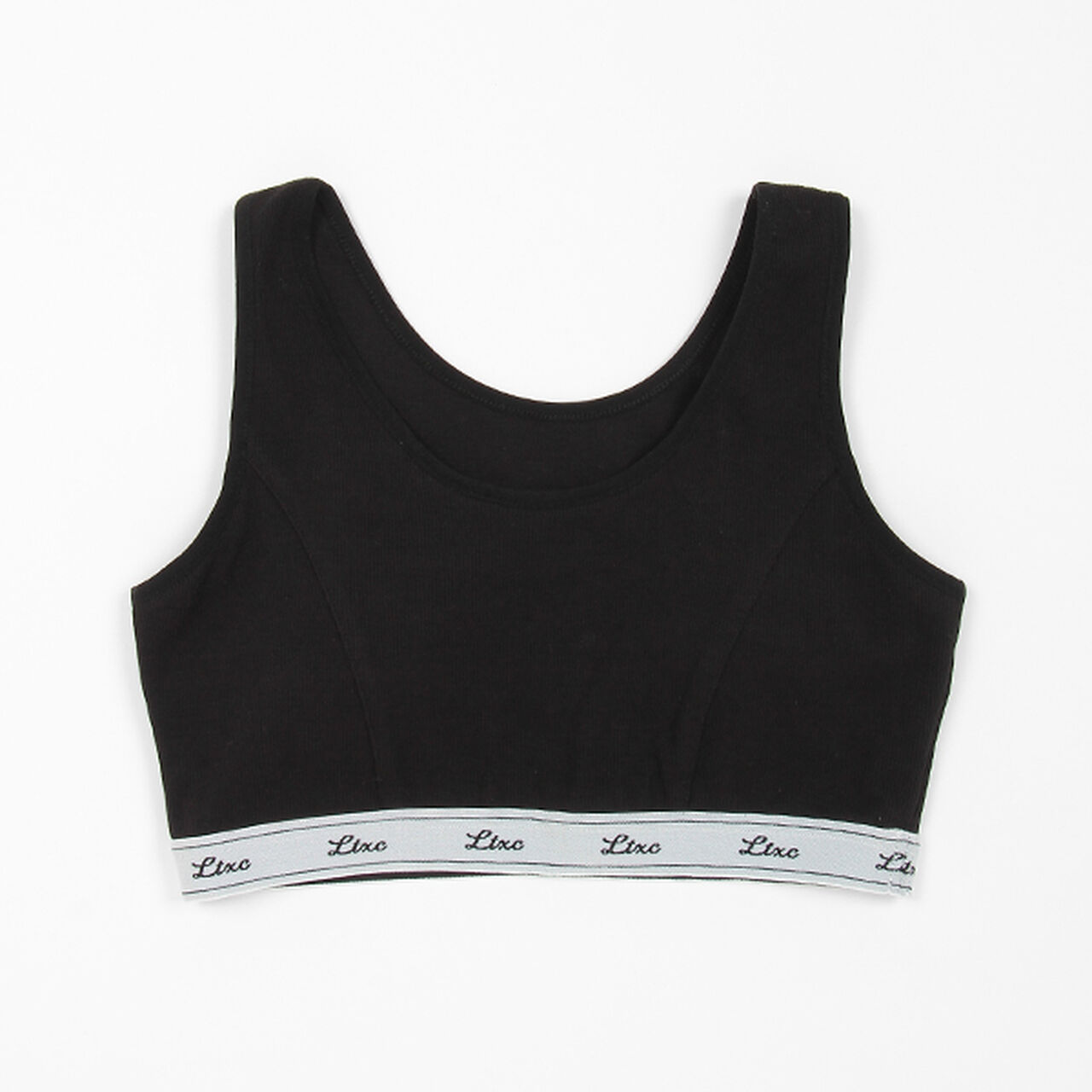 [LTXC] Ribbed Half Top,White, large image number 15