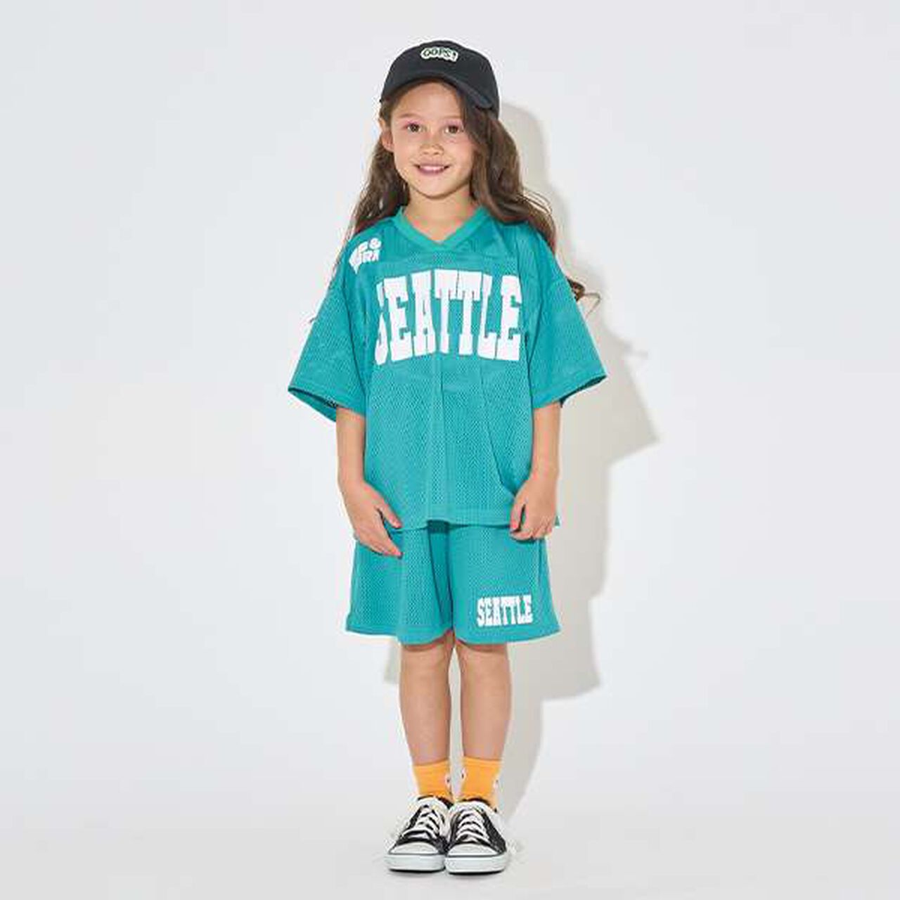 [Set Up Compatible] V-Neck Mesh Top,Purple, large image number 23