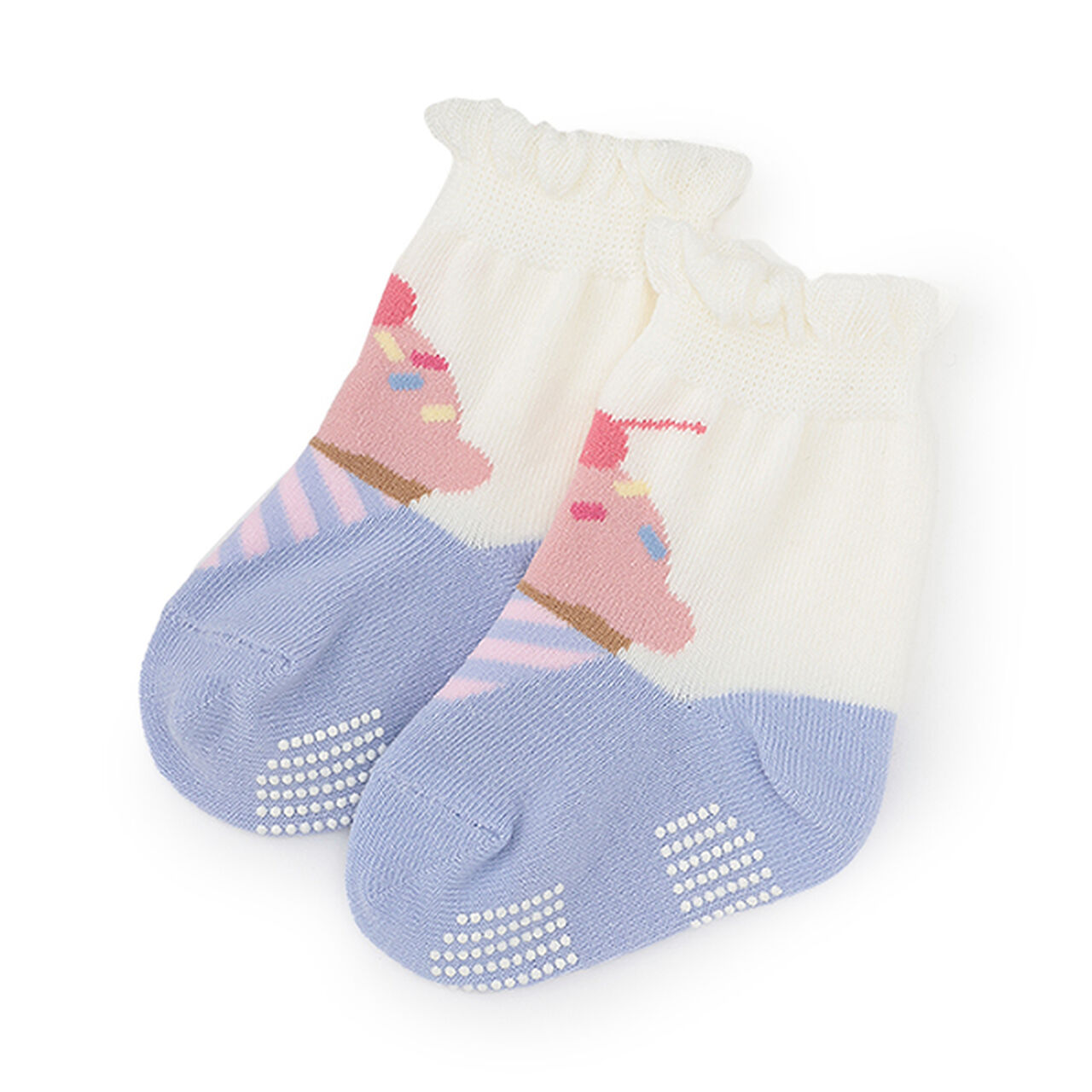 Ice Cream Socks,Off white, large image number 0