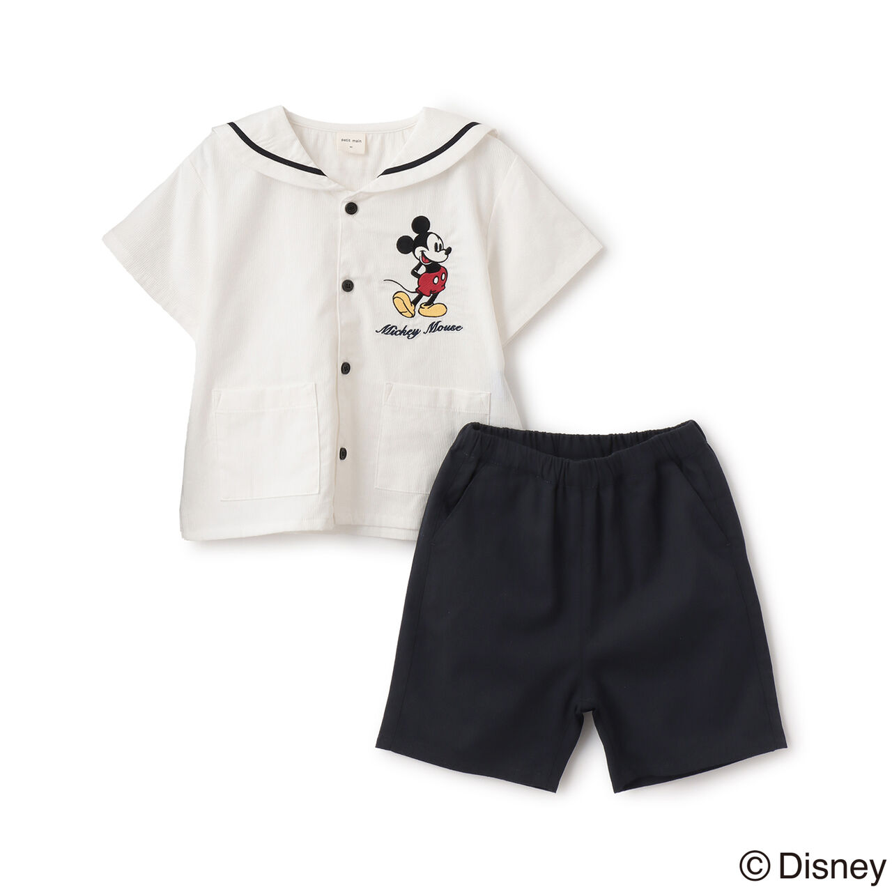 [Disney] Sailor Outfit Set,Blue gray, large image number 5