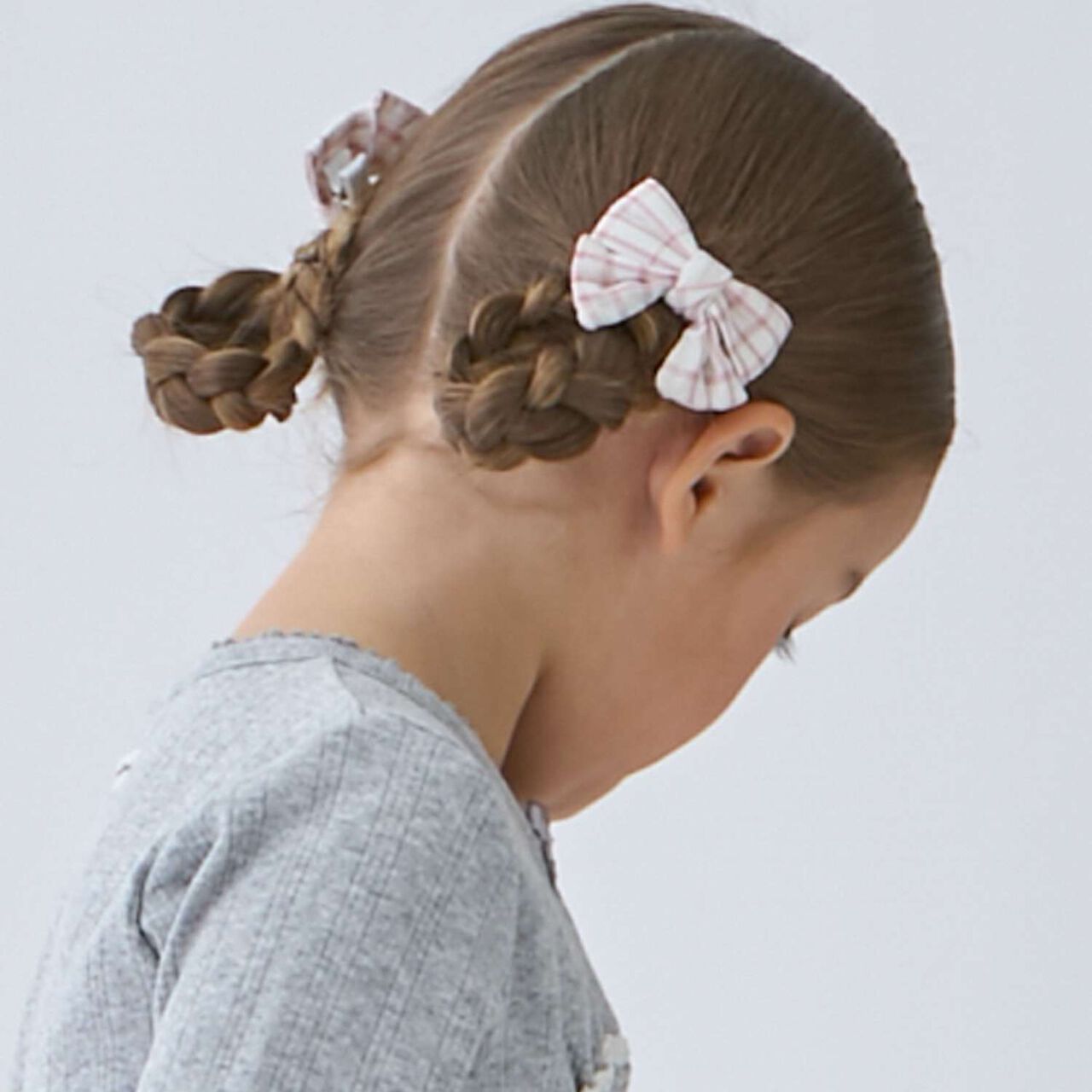 Tiered Skirt with Shorts,Light beige, large image number 3