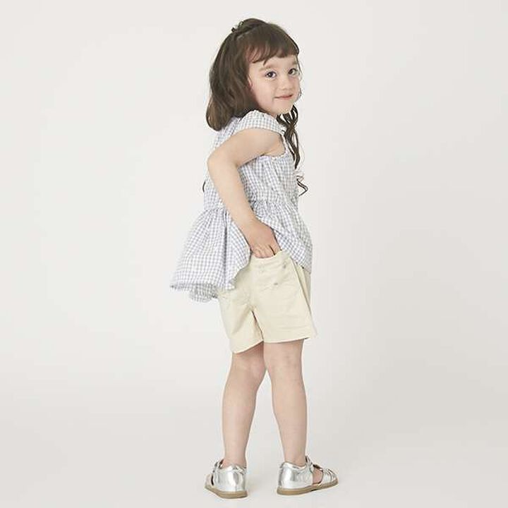 Cat Embroidered Shorts (Kids),Ivory, medium image number 21