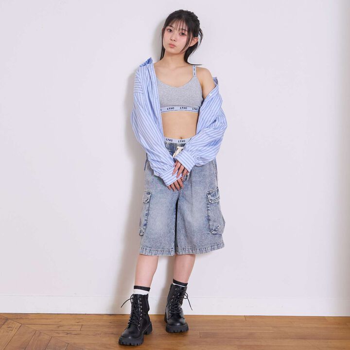 [LTXC] Logo String 2 Way Half Top,Off white, medium image number 9