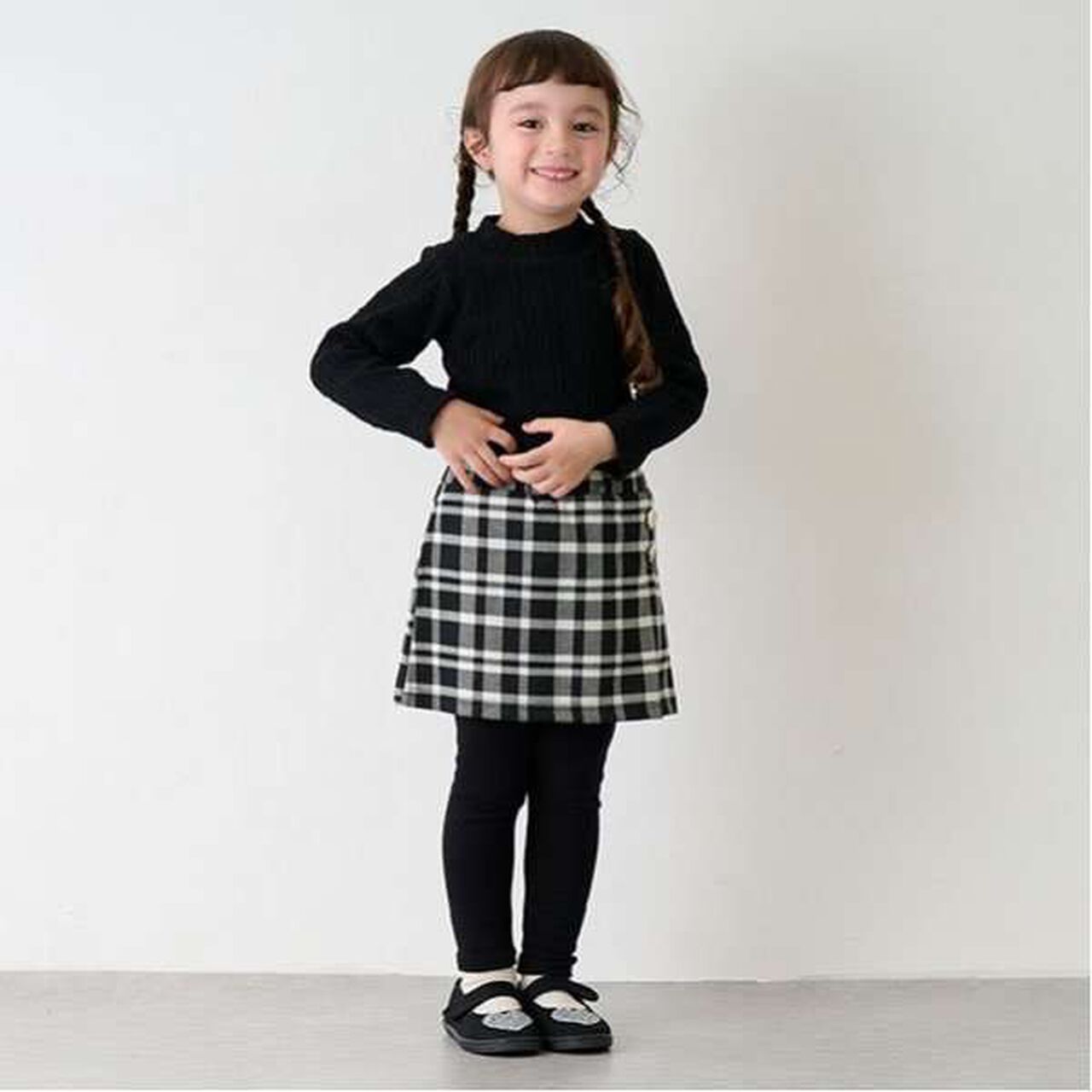 Shea Butter Jacquard High Neck Long T-Shirt,Ivory, large image number 1