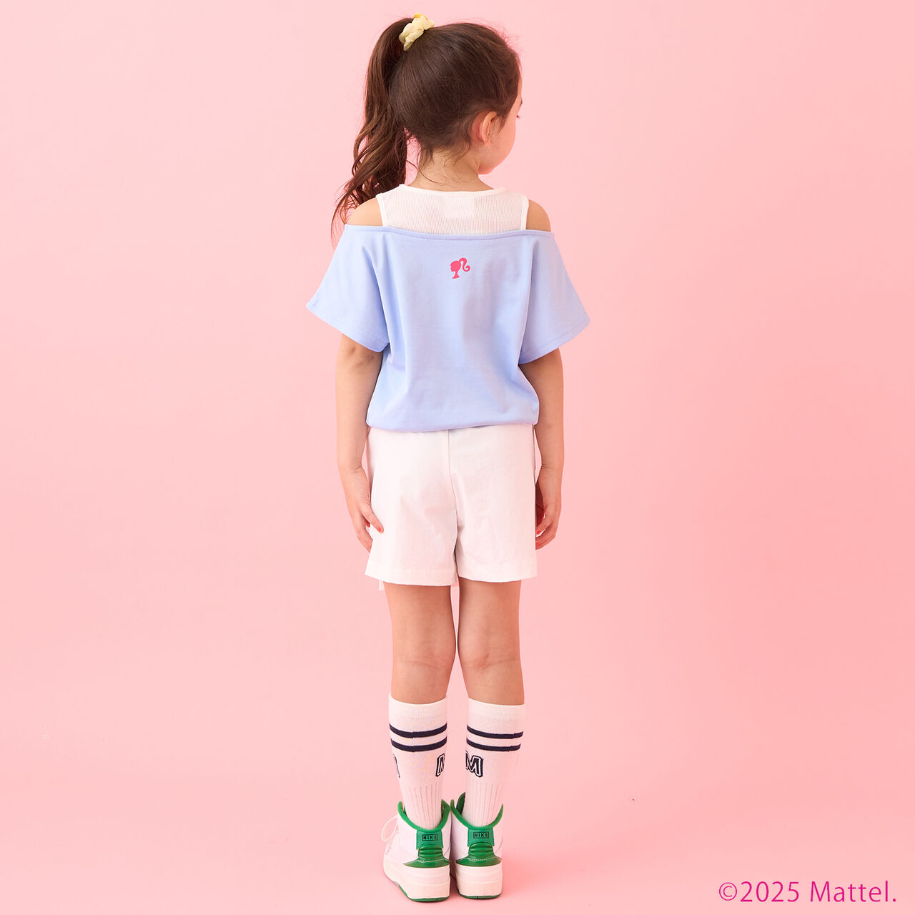 [Stain-resistant and Water-repellent] Layered Look T-Shirt [Barbie],Sax blue, large image number 15