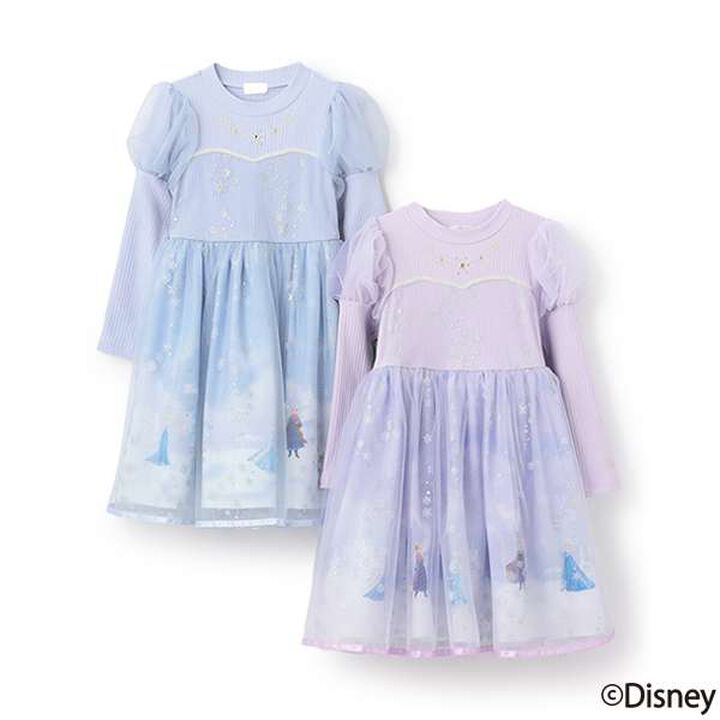 [Frozen] Elsa/Docking Dress,Lavender, medium image number 1