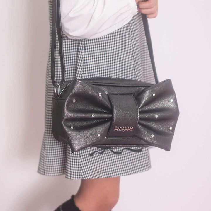 Ribbon Shoulder Bag,, medium