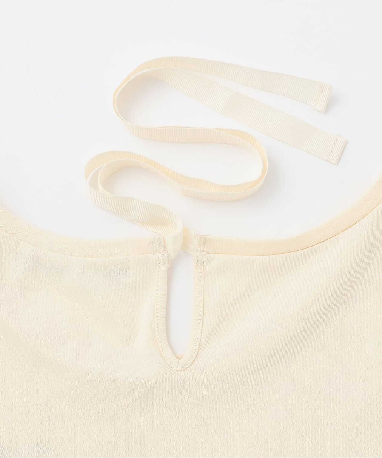 Peplum Stone T-Shirt,Ivory, large image number 5