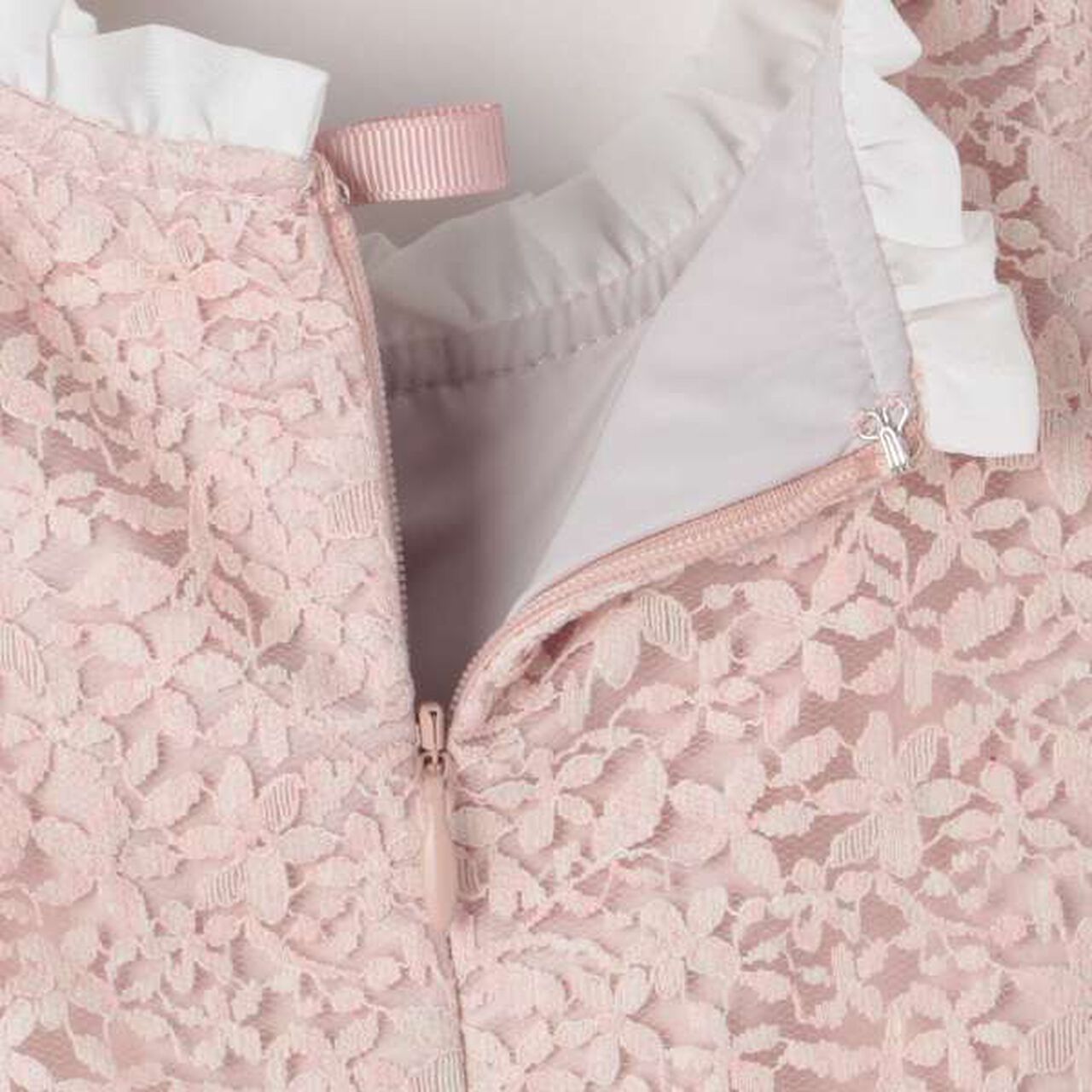 [Kids] Lace Dress,Pink, large image number 10