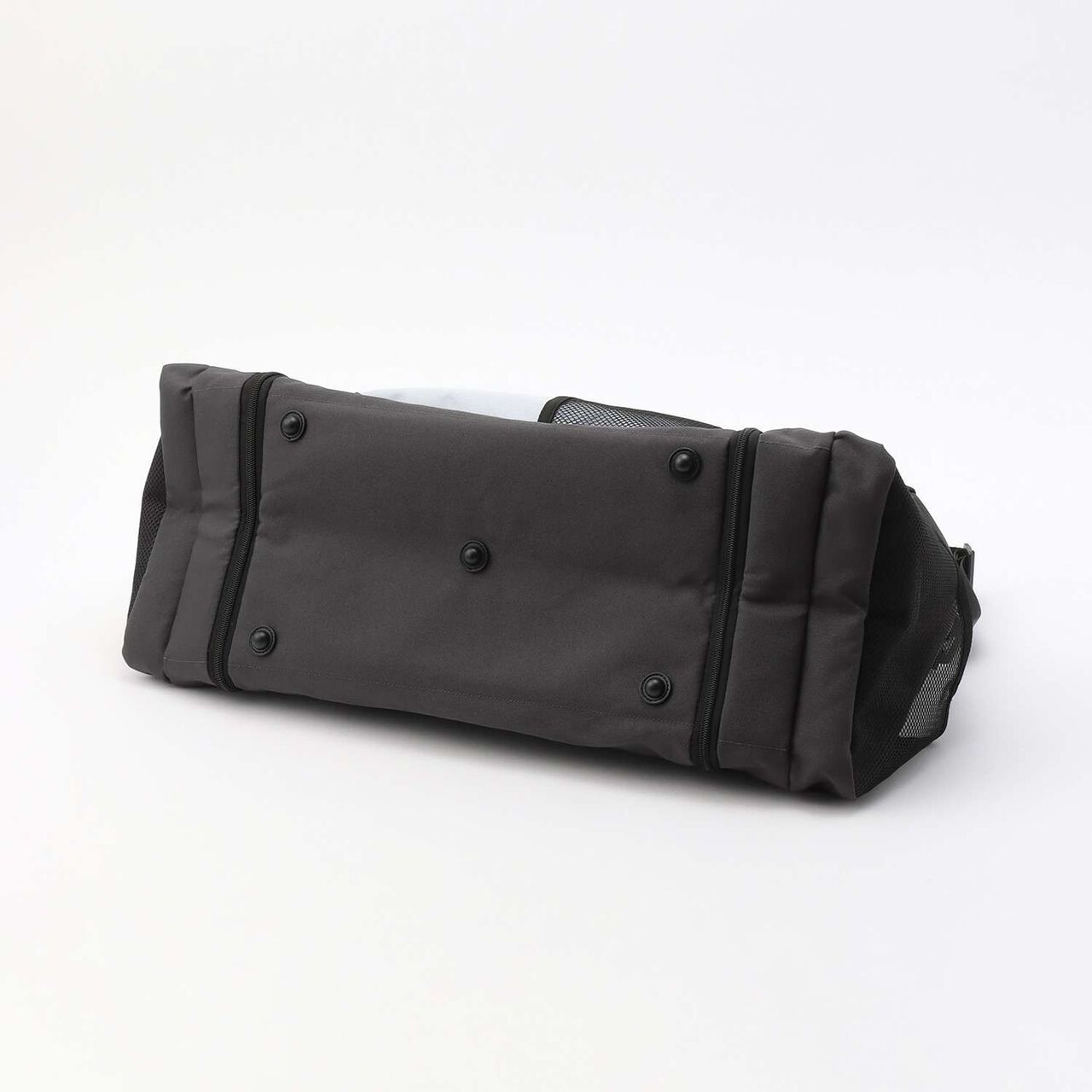 [LTXC] Water-Repellent Expandable Boston Bag,Black, large image number 7