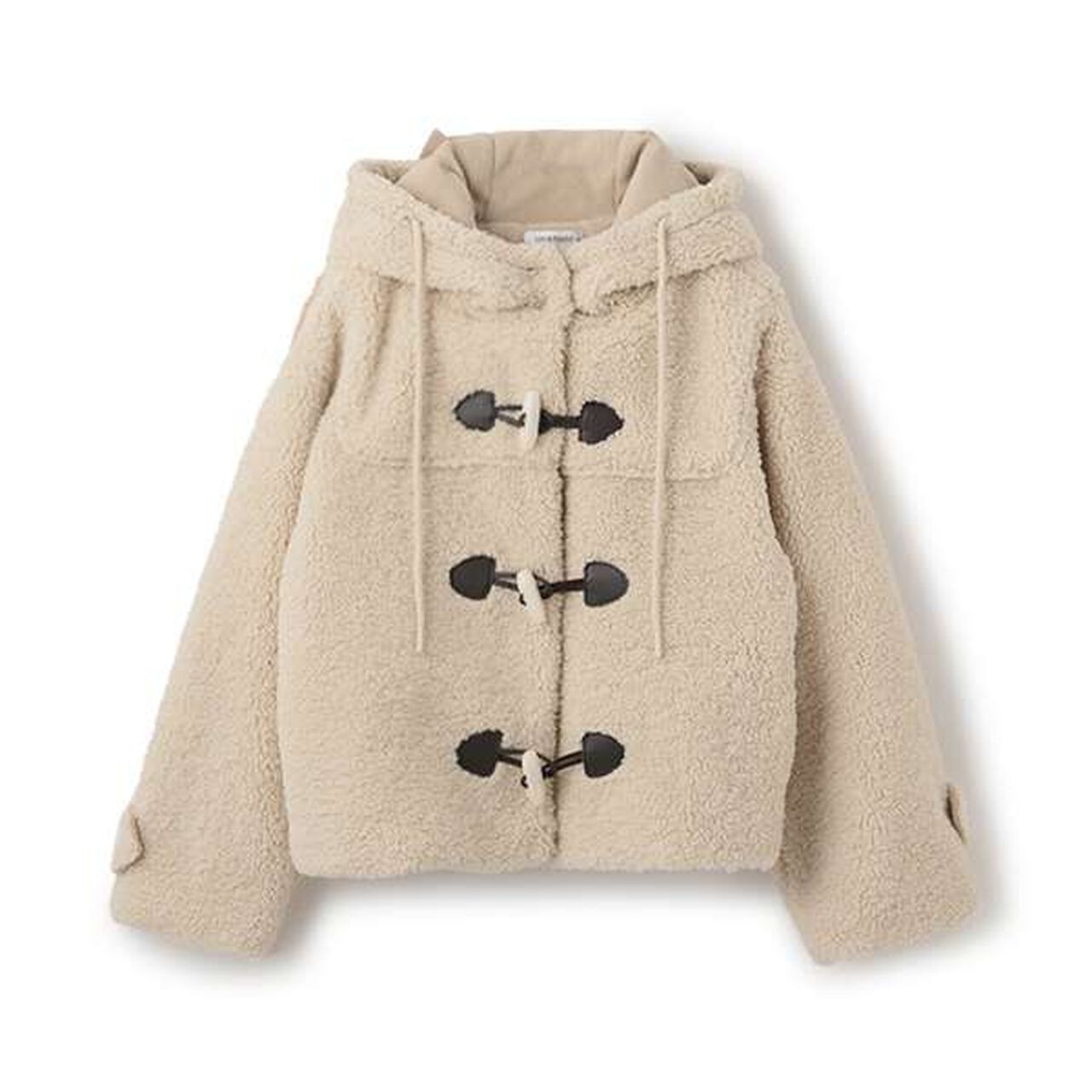 Boa Duffle Coat,Mocha tea, large image number 3