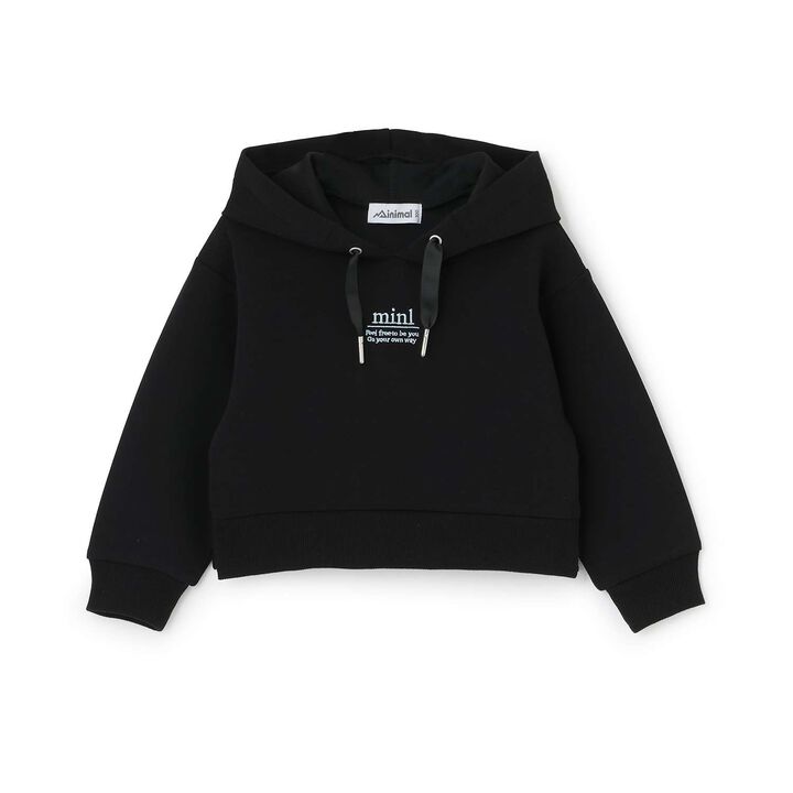 Anti-Stain Puffed Sweatshirt Hoodie / Cardboard,Sax blue, medium image number 20