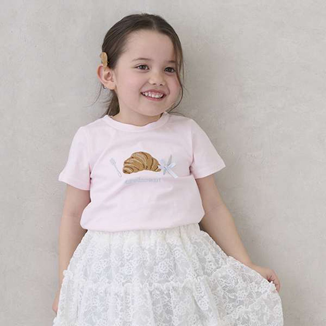 [Link] Assorted Motif T-Shirt (Kids Size),Light pink, large image number 21