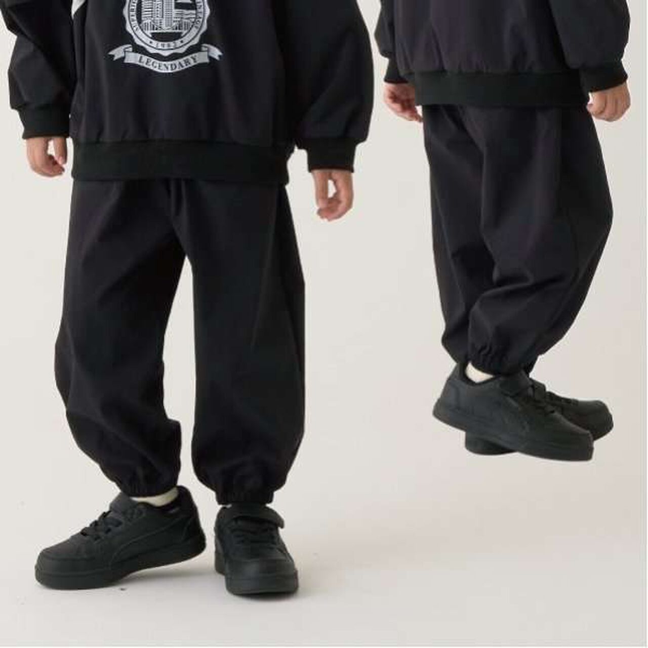 Mix & Match Nylon Pants,Black, large image number 0
