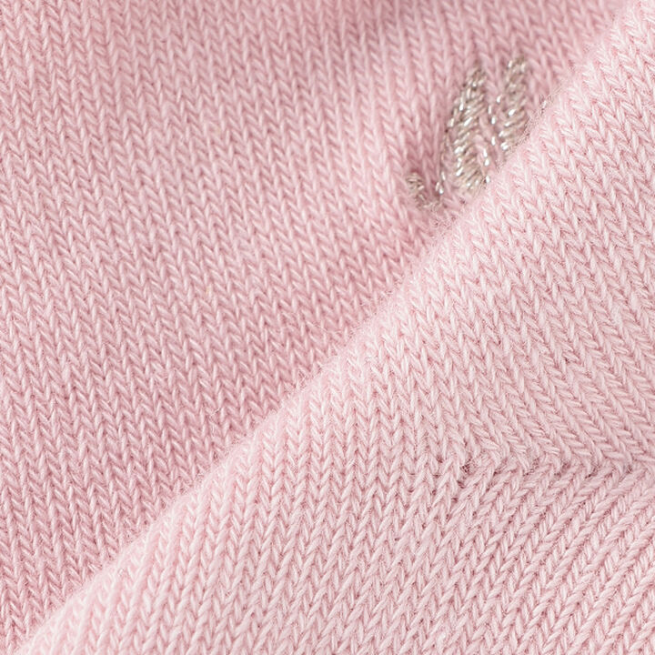 Frill Logo Embroidery Socks,White, medium image number 5