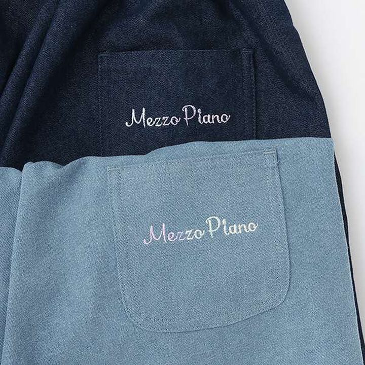 Front ZIP Scalloped Hem Star Embroidery Shorts,Navy, medium image number 12