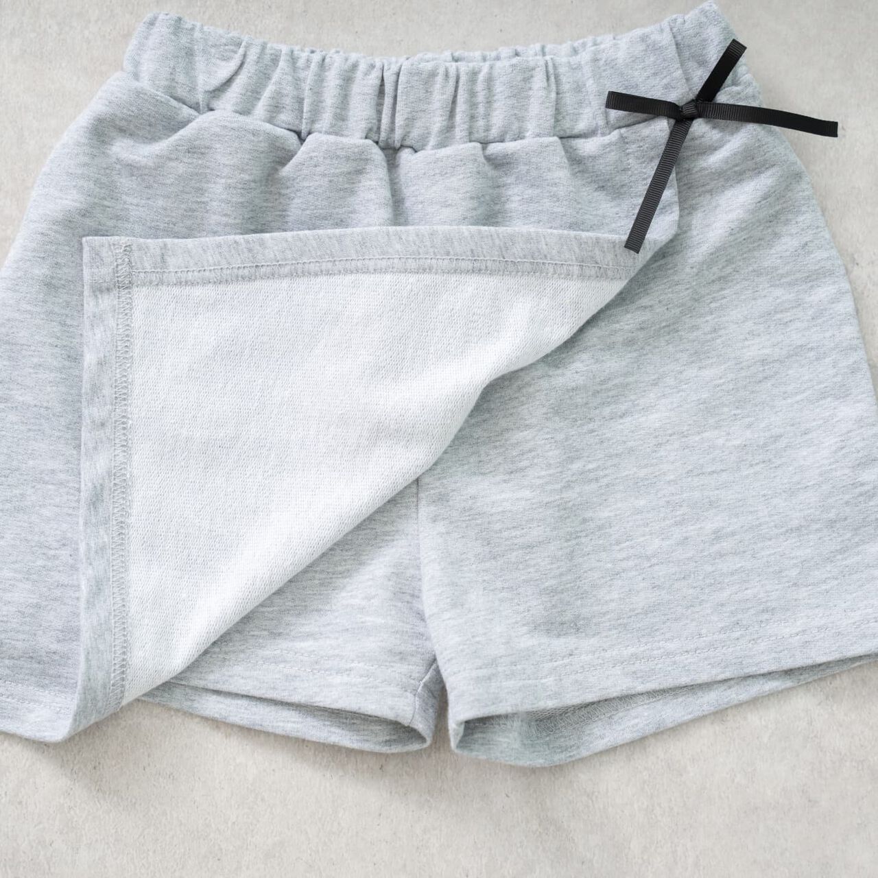 Cut Trapeze Wrap Culottes,Beige, large image number 19