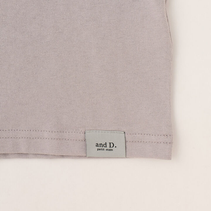 Wide Silhouette Short-Sleeve T-Shirt with Contrasting Sleeves,White, medium image number 8