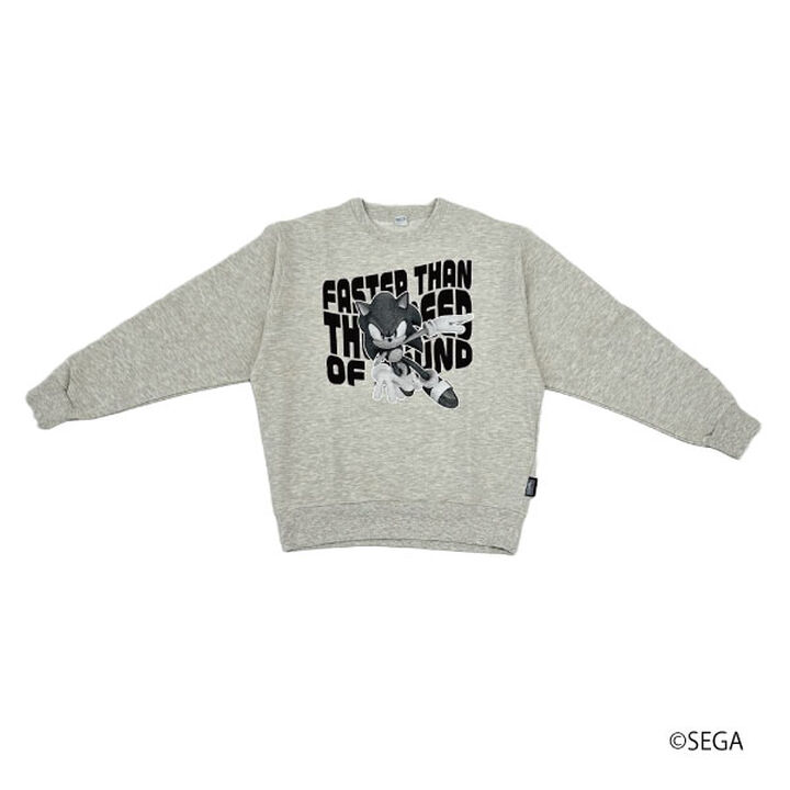 Dad Sonic Sweatshirt Pullover,Blue, medium image number 3