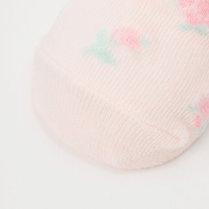 Small Floral Pattern Socks,Off white, medium image number 5
