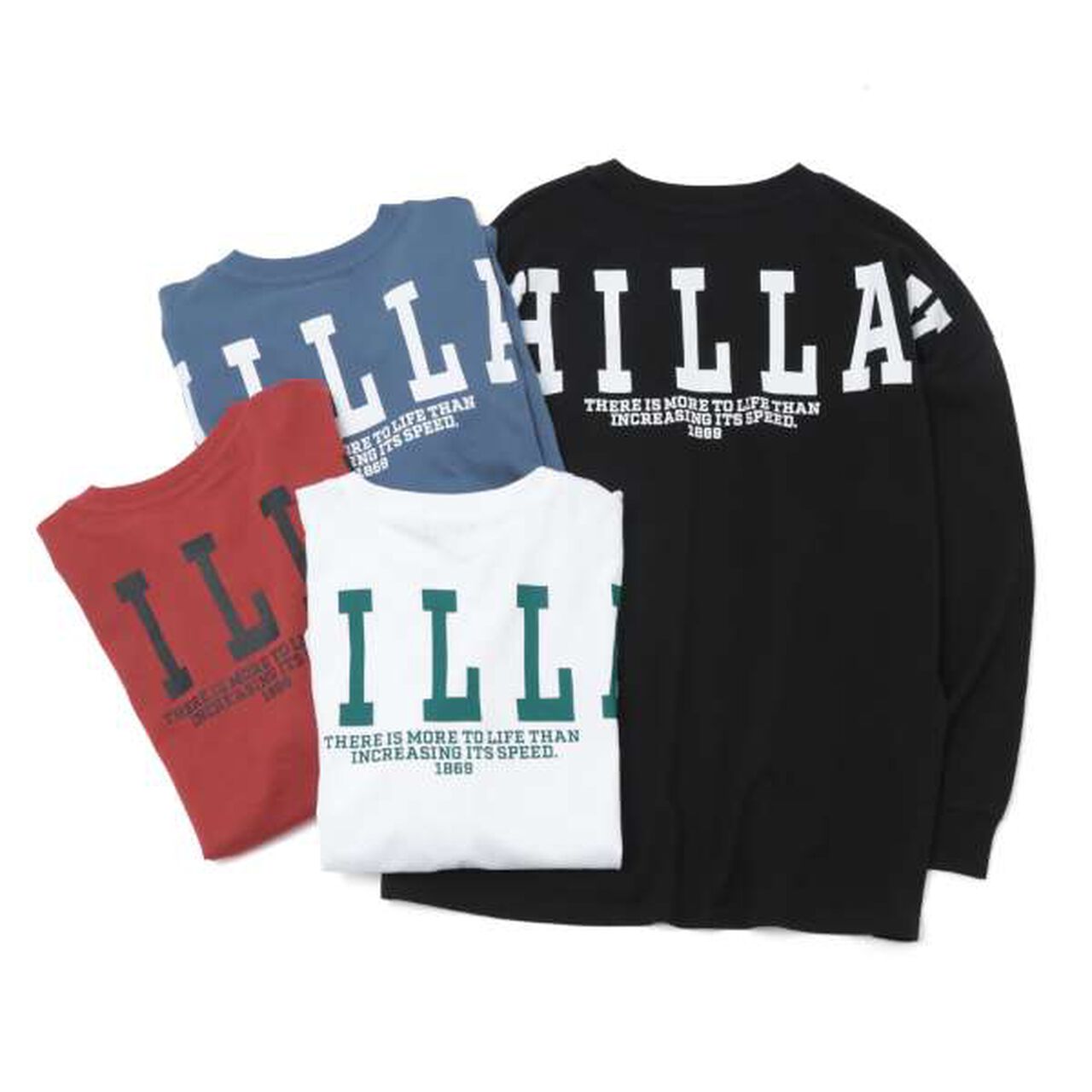 Street Big Long Sleeve T-Shirt,Black, large image number 3